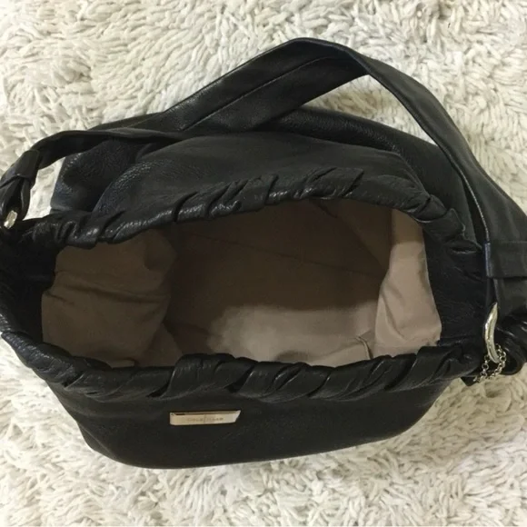 Cole Han Black Leather Shoulder tote/bag - Picture 9 of 11